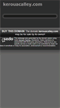 Mobile Screenshot of kerouacalley.com